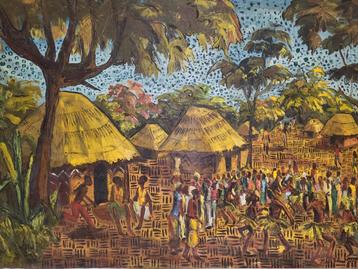 Peinture Congo, Enlèvement