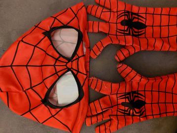 Spiderman masker en handschoenen 