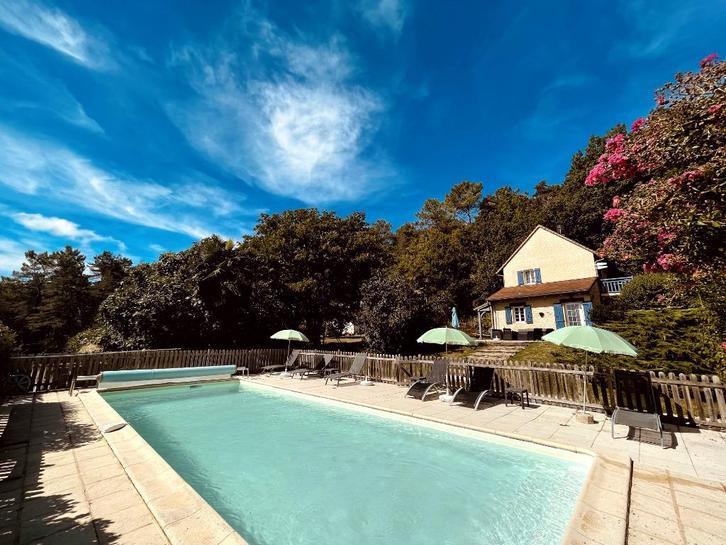Huis en bijgebouw met verwarmd zwembad in Périgord Noir, Vakantie, Vakantiehuizen | Frankrijk, Dordogne, Landhuis of Villa, Landelijk