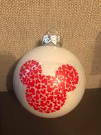 Kerstbal Disney, Mickey diameter 8cm, Diversen, Kerst, Ophalen of Verzenden