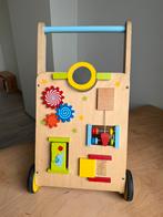 Houten loopwagen, Kinderen en Baby's, Speelgoed | Houten speelgoed, Ophalen, Zo goed als nieuw, Duw- of Trekspeelgoed