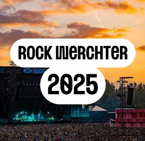 Werchter classic, rock, shop 2025 verschillende tickets, Tickets en Kaartjes, Concerten | Rock en Metal, Juni