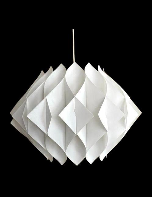 Vintage hanglamp deens design Lars Schioler Hoyrup, Maison & Meubles, Lampes | Suspensions, Utilisé, Moins de 50 cm, Synthétique