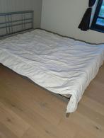 Donsdeken 220 cm x 185 cm, Ophalen, Gebruikt, Wit, Tweepersoons
