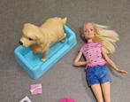 Barbie met hond en pups, Ophalen of Verzenden, Zo goed als nieuw, Barbie