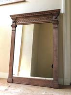 Grote eiken Kasteel Spiegel Loire Streek Frans, Antiek en Kunst, 100 tot 150 cm, 100 tot 150 cm, Ophalen