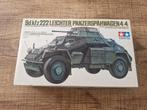 Tamiya Sd.Kfz.222 Leichter Panzerspähwagen 1/35 + Extra, Hobby en Vrije tijd, Tank, 1:32 tot 1:50, Ophalen of Verzenden, Zo goed als nieuw