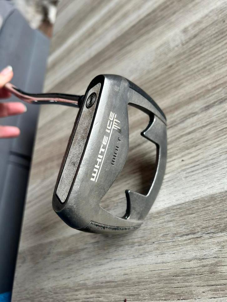 Odyssey White Ice Mini T JP-Model – 34″ –  Putter, Sport en Fitness, Golf, Gebruikt, Club, Ophalen of Verzenden