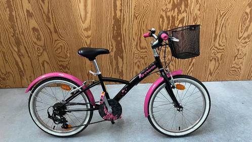 Kinderfiets Meisje, Fietsen en Brommers, Fietsen | Meisjes, Zo goed als nieuw, 20 inch, Handrem, Versnellingen, Ophalen