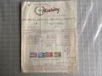 Chocolade Meurisse zeer oud factuur uit 1948, Boeken, Ophalen of Verzenden, Gelezen