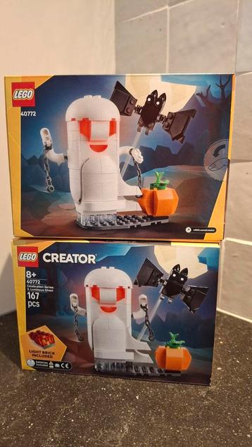 Lego 40772 Halloween lichtgevend spook 2 stuks ONGEOPEND beschikbaar voor biedingen