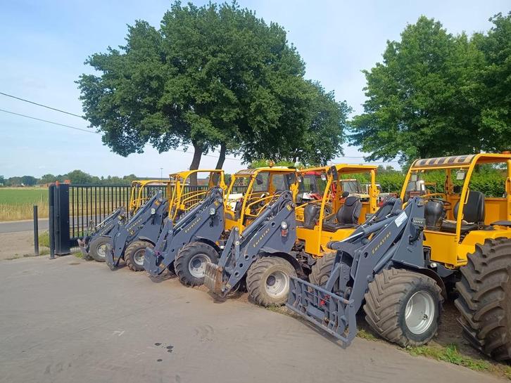 Eurotrac Shofels Groot en klein!!!, Zakelijke goederen, Machines en Bouw | Kranen en Graafmachines, Ophalen