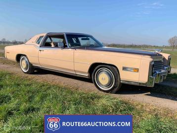 Cadillac Eldorado coupe 1978 | Route 66 Auctions, Autos, Oldtimers & Ancêtres, Achat, Intérieur cuir, Entreprise, Beige