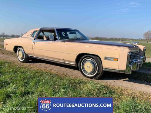 Cadillac Eldorado coupe 1978 | Route 66 Auctions, Auto's, Oldtimers, Bedrijf, Te koop, Lederen bekleding, Cadillac, Benzine, Coupé
