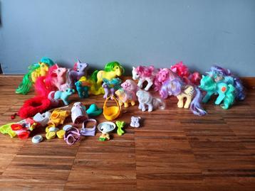 Set My Little Pony G1 (16 stuks) met enkele accessoires beschikbaar voor biedingen