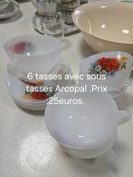 Arcopal tasses à café., Enlèvement, Comme neuf