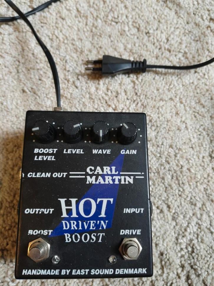 Carl Martin DRIVE EN BOOST pedaal, Muziek en Instrumenten, Effecten, Ophalen