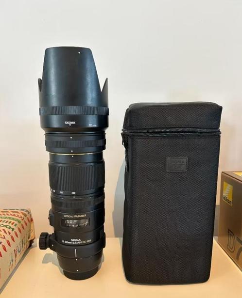 Telelens Sigma 70-200 F2.8 EX DG IS HSM NIKON, Audio, Tv en Foto, Foto | Lenzen en Objectieven, Zo goed als nieuw, Telelens, Zoom