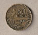 Frankrijk : 50 francs : 1952, Frankrijk, Ophalen of Verzenden, Losse munt