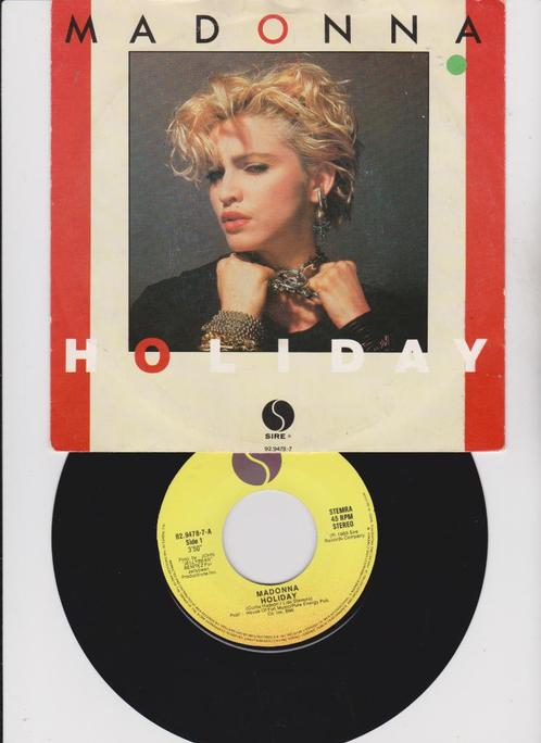 Madonna – Holiday  1985  Synth-pop, Cd's en Dvd's, Vinyl Singles, Gebruikt, Single, Pop, 7 inch, Ophalen of Verzenden