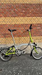 Brompton H citroengrijze dynamolamp met 6 versnellingen, Fietsen en Brommers, Ophalen, Brompton, 14 tot 16 inch, Versnellingen