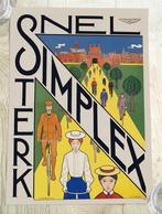 SIMPLEX Fietsen Gelimiteerde Vintage Fiets Poster Affiche, Verzamelen, Posters, Verzenden, Nieuw