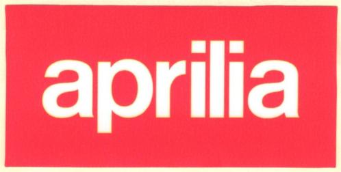 Aprilia sticker #32, Motoren, Accessoires | Stickers, Verzenden