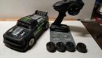 Rc 1/16 pickup met set driftwielen, Ophalen of Verzenden, Zo goed als nieuw