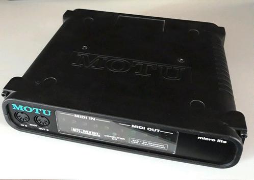MOTU micro lite midi interface, Muziek en Instrumenten, Midi-apparatuur, Gebruikt, Ophalen of Verzenden