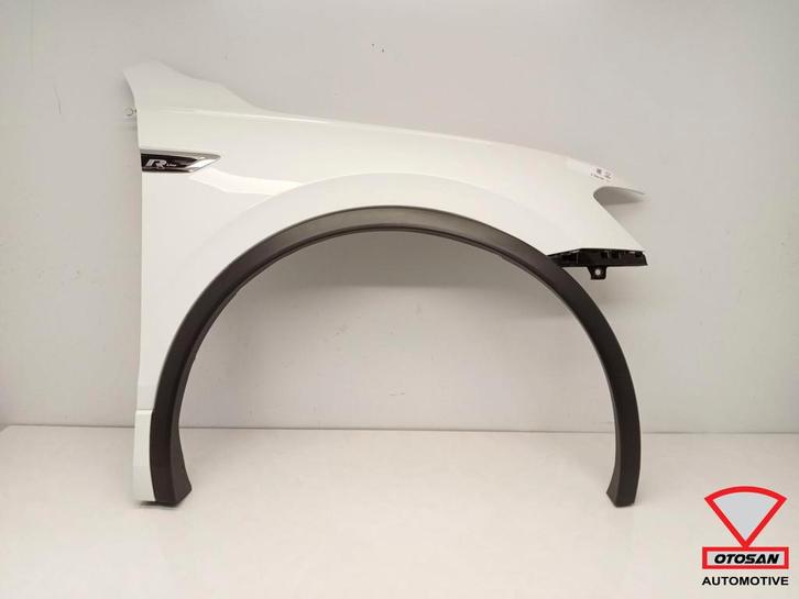 VW Tiguan 5NA 5NN R-Line Zijscherm Spatscherm LC9A Rechts Vo, Auto-onderdelen, Carrosserie, Volkswagen, Voor, Rechts, Gebruikt