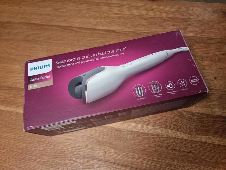 Philips Auto Curler 8000 – bijna nieuw, slechts 2x uitgetest, Electroménager, Équipement de Soins personnels, Comme neuf, Enlèvement ou Envoi