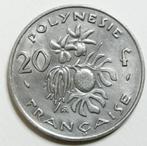 Av FRANS-POLYNESIË VALUTA KM #9 „20 FRANCS” UIT 1975, Postzegels en Munten, Munten | Oceanië, Ophalen of Verzenden, Losse munt
