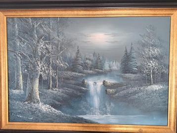 Schilderij op doek 

Doek
H. 88 cm
B. 58 cm
 beschikbaar voor biedingen