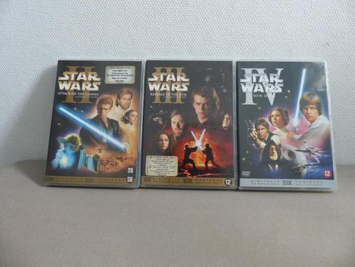 3 dvd's van Star Wars - perfecte staat, Cd's en Dvd's, Dvd's | Science Fiction en Fantasy, Zo goed als nieuw, Ophalen of Verzenden