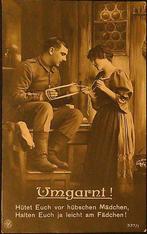Carte postale allemande WW I (1), Photo ou Poster, Armée de terre, Enlèvement ou Envoi
