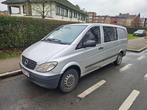 Mercedes Vito doubles cabine 5 places, Zwart, Achteruitrijcamera, 5 deurs, Particulier