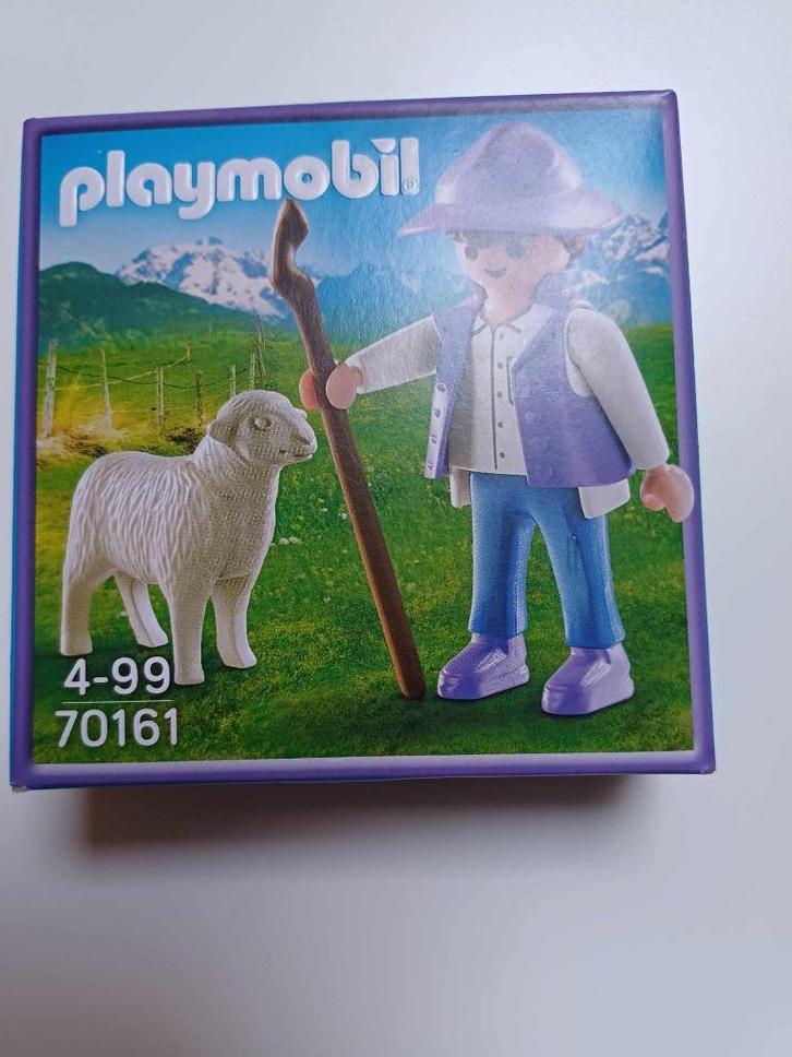 Zeldzame playmobil nr 70161 Herder met schaap -Milka, Verzamelen, Speelgoed, Nieuw, Ophalen