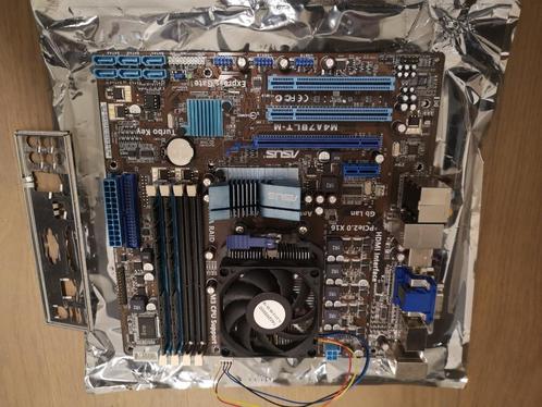 TK mobo+cpu+ram (ideaal voor unraid), Informatique & Logiciels, Cartes mères, Utilisé, AMD, Enlèvement ou Envoi