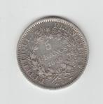 Frankrijk - 5 Francs Hercules: Metaal:Zilver 1849, Postzegels en Munten, Frankrijk, Zilver, Ophalen of Verzenden, Losse munt