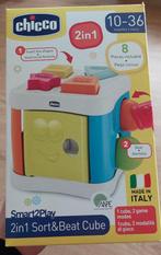 Chicco vormsorteerder 2-in-1 Sort & Beat Cube, Nieuw, Ophalen of Verzenden