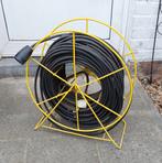 Elektrisch verlengsnoer met haspel 85 meter, Ophalen, Gebruikt, Kabel of Snoer