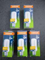 5 Osram spaarlampen 11W/E27, Ophalen of Verzenden, Nieuw, Overige typen