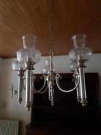 Lustre avec 2 appliques, Enlèvement, Métal