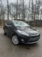 Ford Fiesta 1.6 benzine, Auto's, Euro 5, Zwart, Leder, Bedrijf