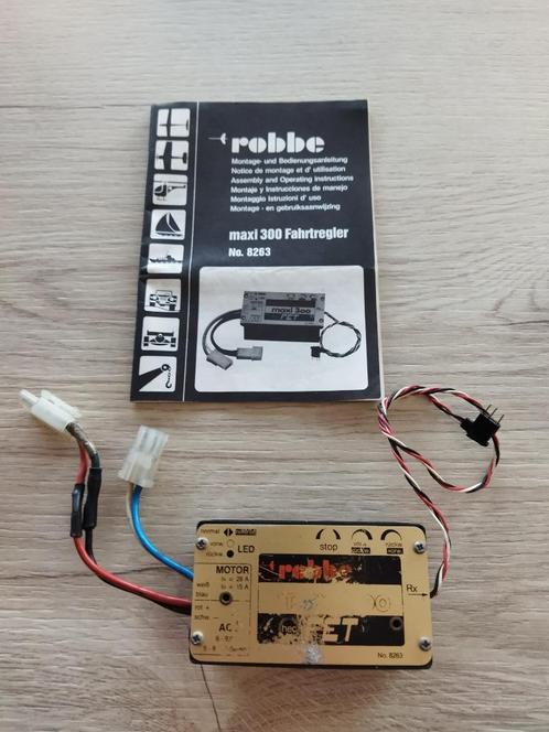 Robbe maxi 300 snelheidsregelaar 8263, Hobby en Vrije tijd, Modelbouw | Radiografisch | Auto's, Gebruikt, Onderdeel, Elektro, Ophalen of Verzenden