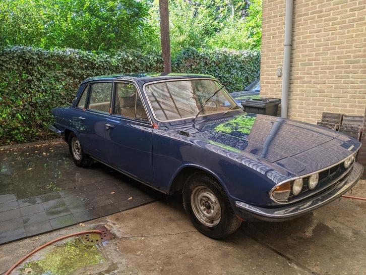 Triumph 2500 TC 1977, Auto's, Triumph, Particulier, Overige modellen, Trekhaak, Benzine, Berline, 4 deurs, Handgeschakeld, Blauw