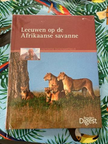Boek - leeuwen op de Afrikaanse Savanne