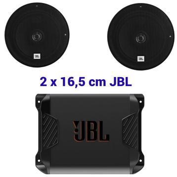 JBL Set voor jou auto versterker A652 en 621 Speakers, Enlèvement ou Envoi, Neuf