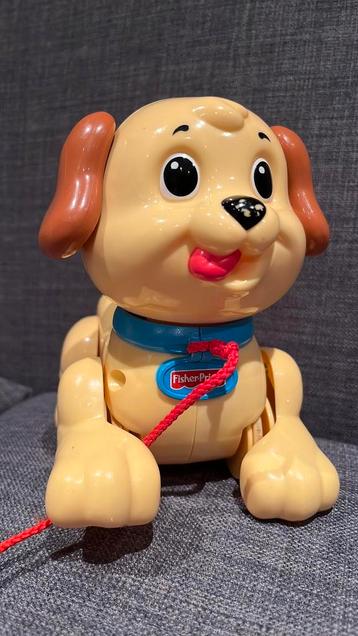 Fisher price trek hond / puppy, Enlèvement, Comme neuf, Jouet à Pousser ou Tirer