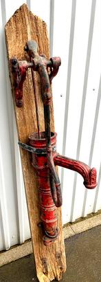 Ancienne pompe à eau authentique en fonte, Jardin & Terrasse, Pompes à eau, Enlèvement, Utilisé, Manuelle, Pompe à eaux claires